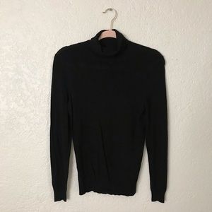 Black turtle neck